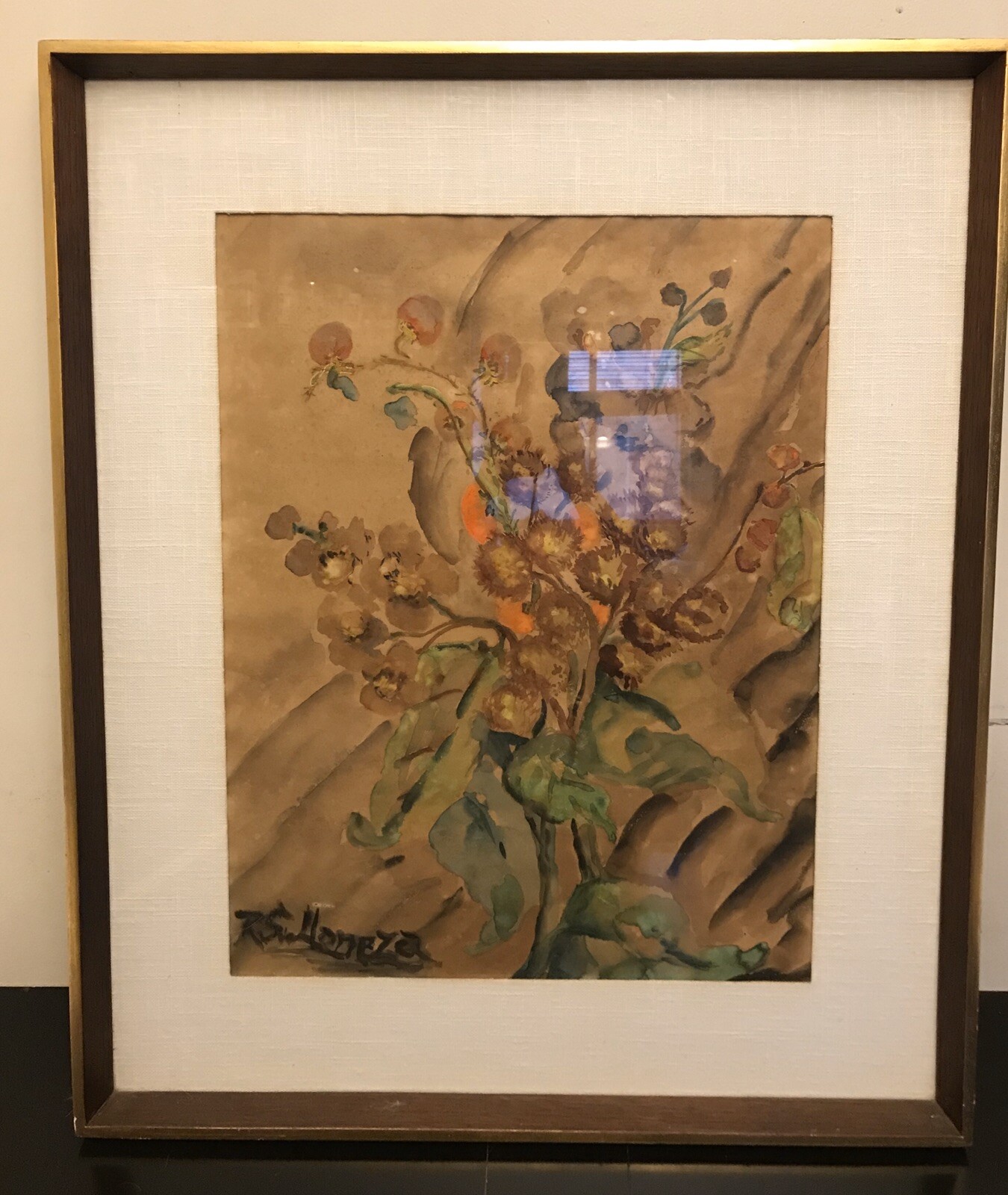 Vintage Painting Signed RS Vaneza 16 1/4”x 21”
