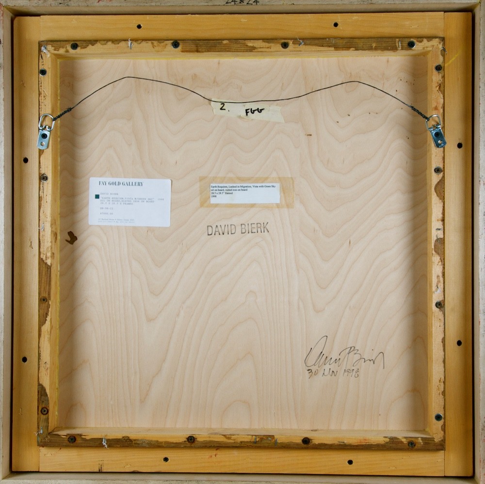 DAVID BIERK – Mixed Media – Landscape – Canadian Fine Art – (1944-2002)