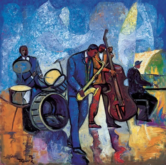 New Jazz: Limited Edition Giclee Print by William Tolliver