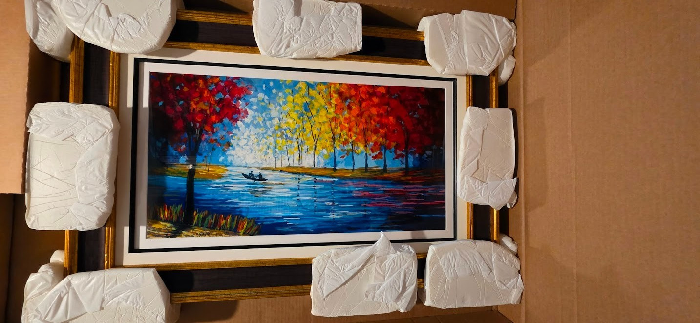 NEW Slava IIyayev «Shimmering Waters» Serigraph on Paper Hand-Signed-COA