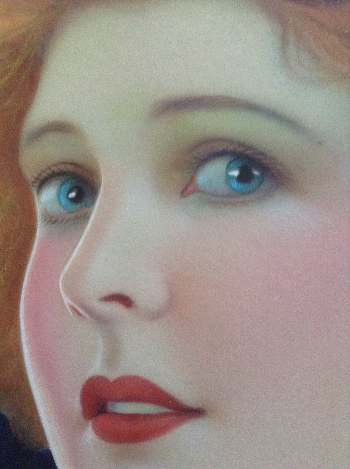 R.N. CROSS Original Signed Vintage Illustration Silent Film MARGUERITE CLARK