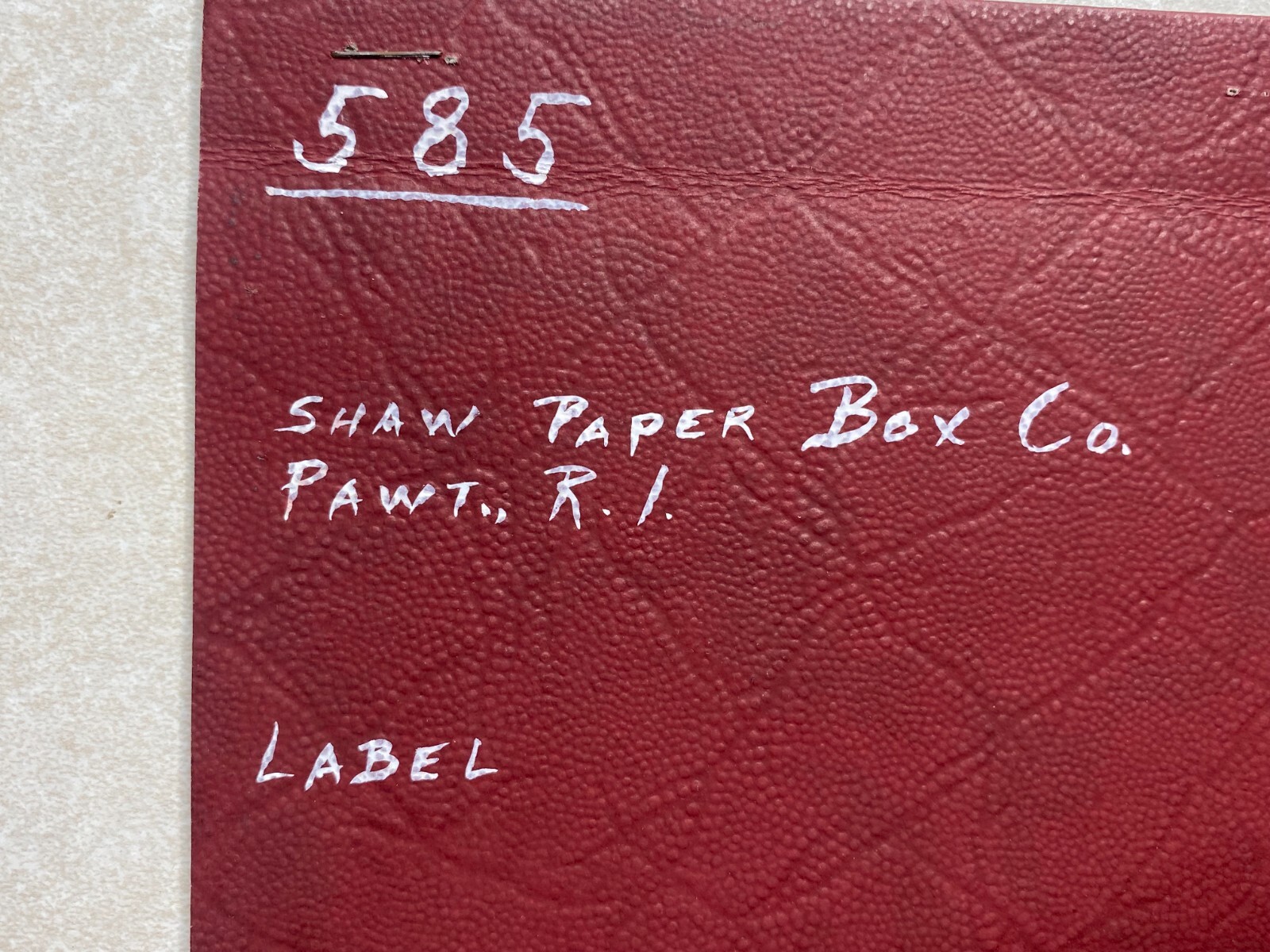 Original Concept Art Rendering Shaw Paper Box Co Pawtucket RI Rhode Island AM37
