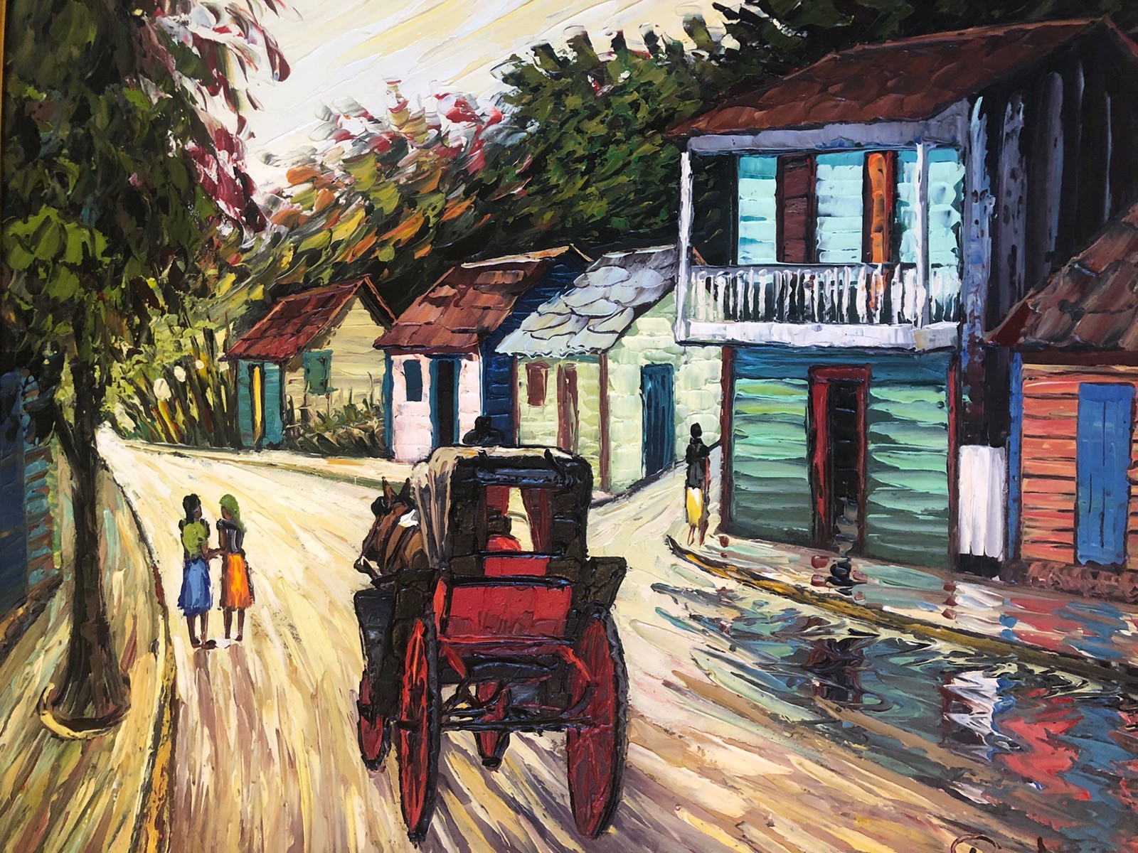 Rafael Aybar – Dominican Palette Impressionist Artist Oil Painting