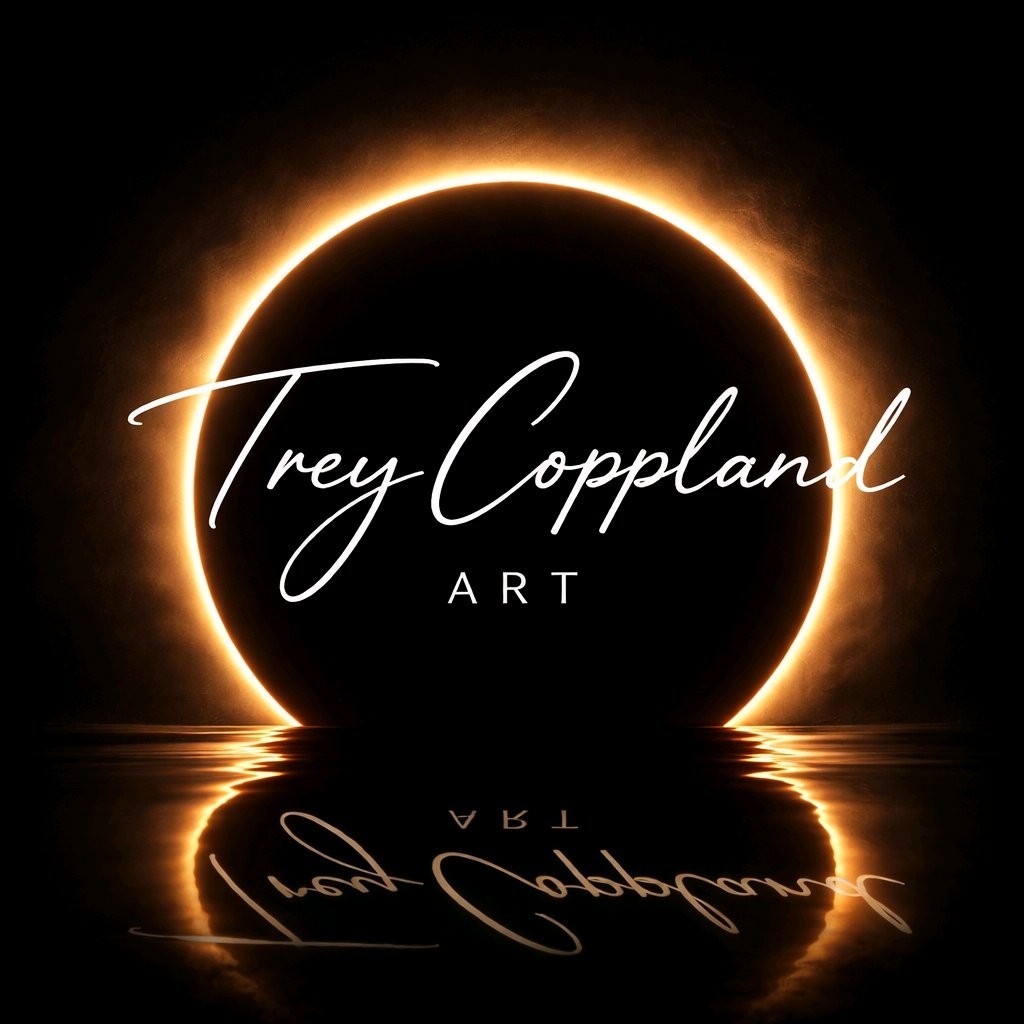 Trey Coppland, TREY Abstract Self Portrait Acrylic, 24+34 in, 2026, Signed