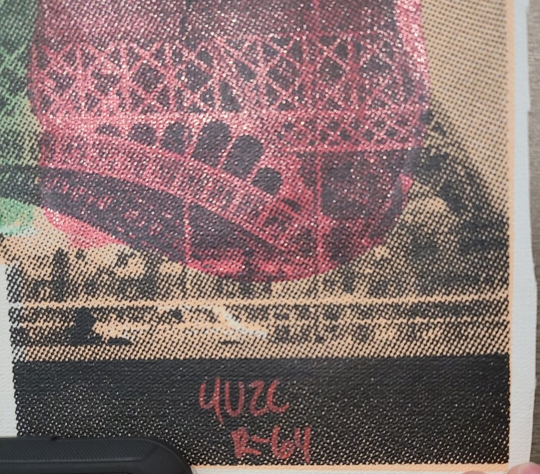 Ringo (Steve Kaufman Protege) «Eiffel Tower» Signed Canvas Unique Silk Screen