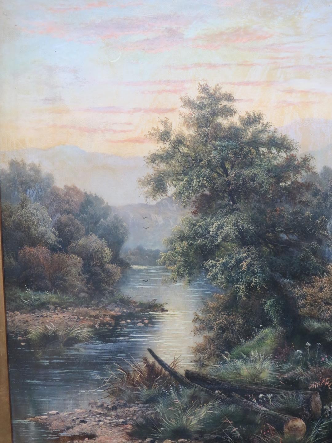 Scottish River Landscapes by Henry John Livens b.1848 Royal Academy Artist