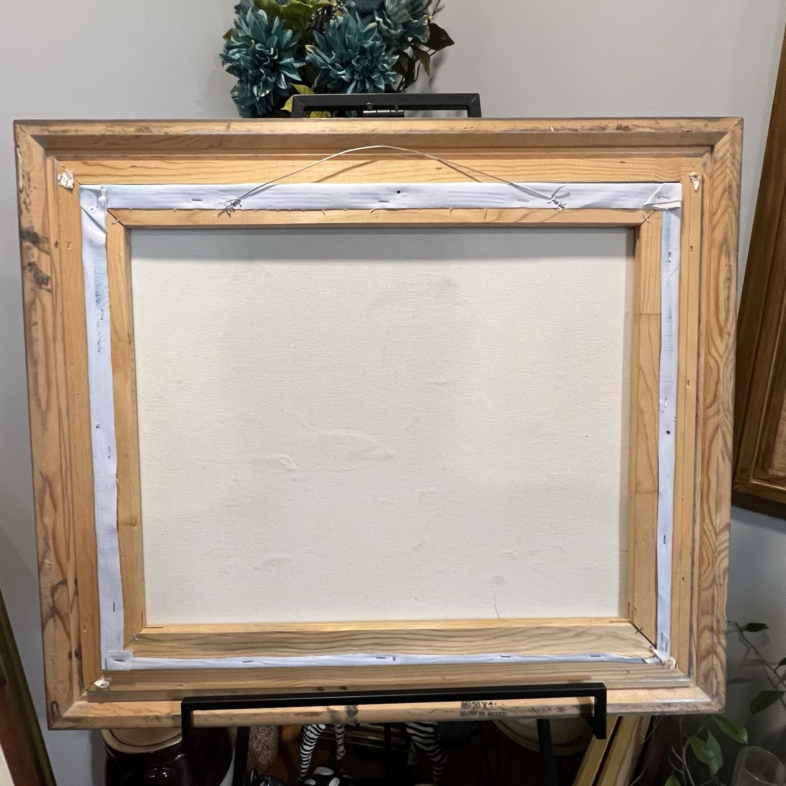 C. Benoit Original Dolphin Ocean Scene Oil Painting Framed 26×29 Coastal Art