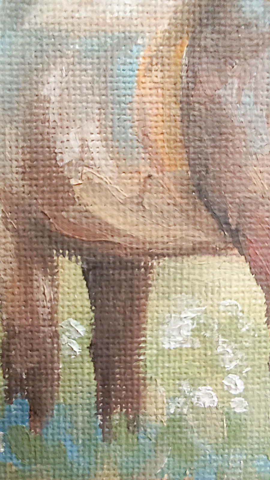 Horse ORIGINAL Oil Painting Pet Portrait IMPRESSIONISM Art 8″x10″