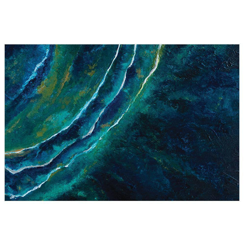 Abstract Art Design by Sarah Wahl 1-Piece Unframed Canvas Drawing Print Abstract