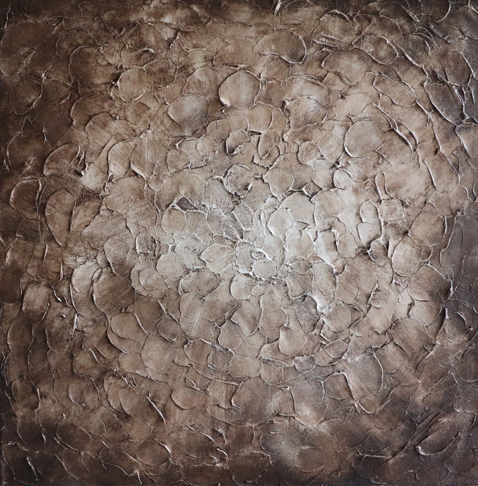 Neutral Abstract Painting Textured Earth Tone Wall Art Canvas