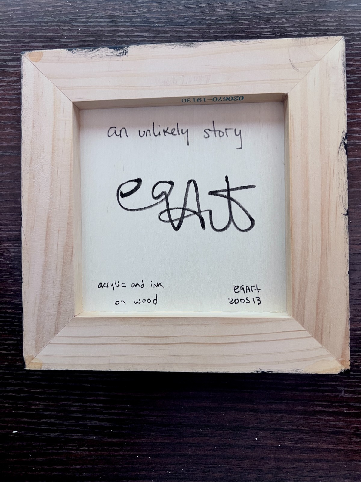 e9Art 8×8 ‘an unlikely story, yes, but an unlikely story that she quite liked’