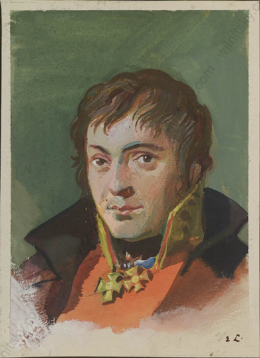 Ernst Liebenauer (1884-1970 «General von Scharnhorst (project for post-card)»