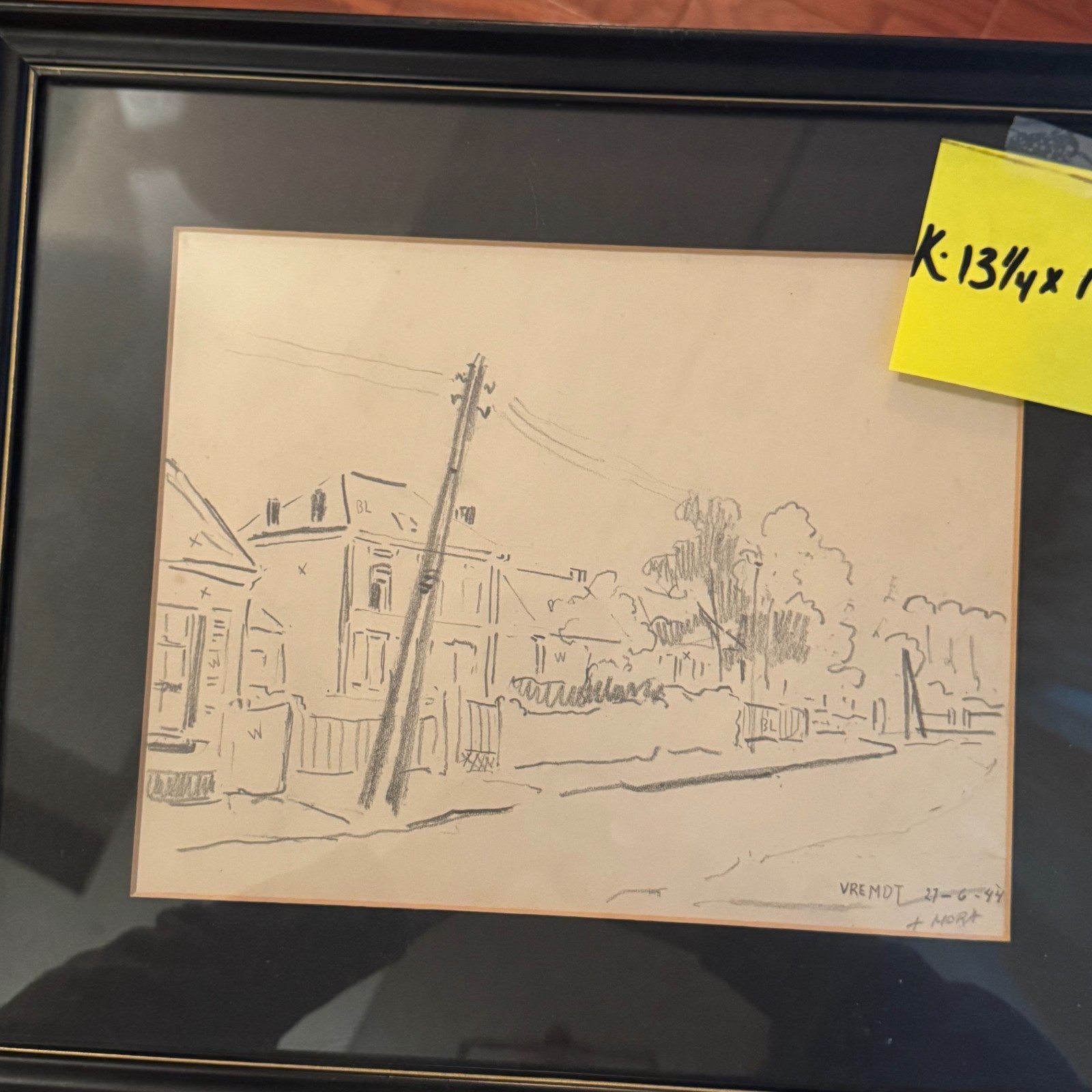 pencil drawing by Amora 1944