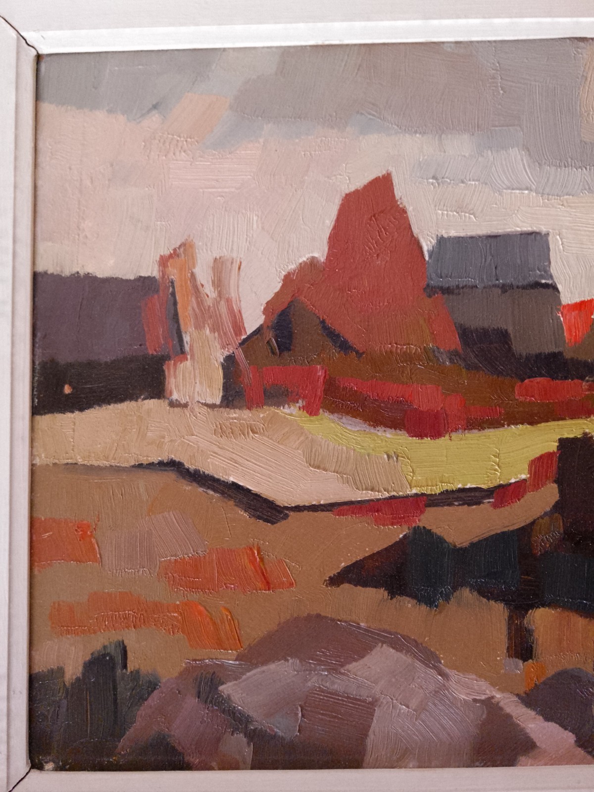 Hilton MacDonald Hassell (1910 – 1980) – Opeongo Farm 1967 – oil on Board
