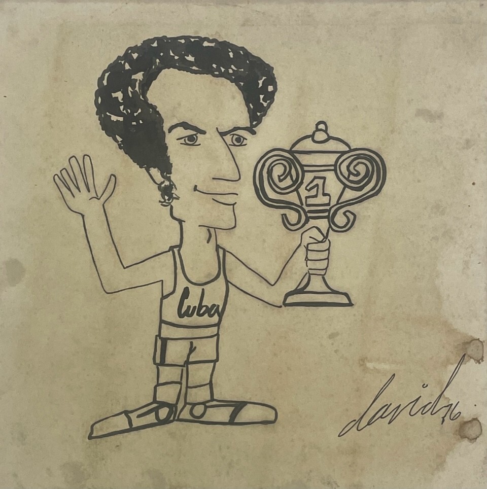 JUAN DAVID POSADA. Painter.Cartoonist.Contemporary Art.Cuban Artist.mixed media.