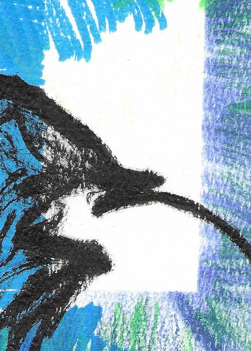 ACEO ATC CARD «Abstract 78» REASOR Original Abstract Painting 2.5×3.5