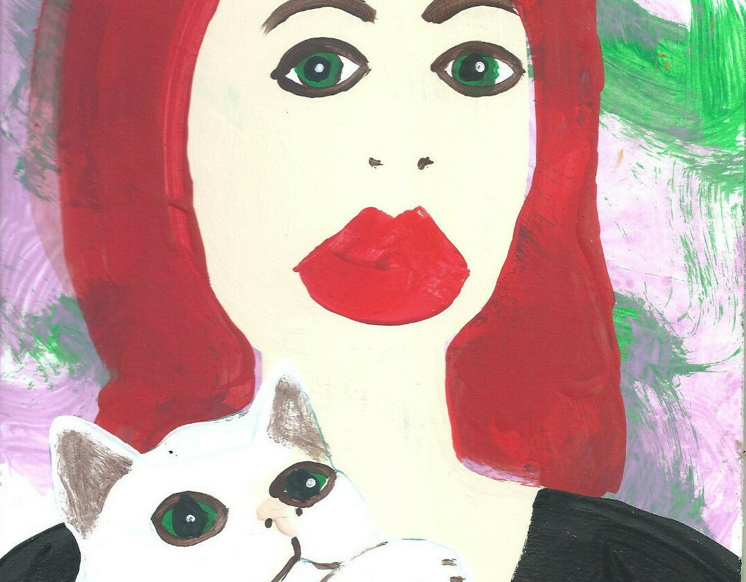 Sonia with Henny by William Mayer new york artist surreal impressionist
