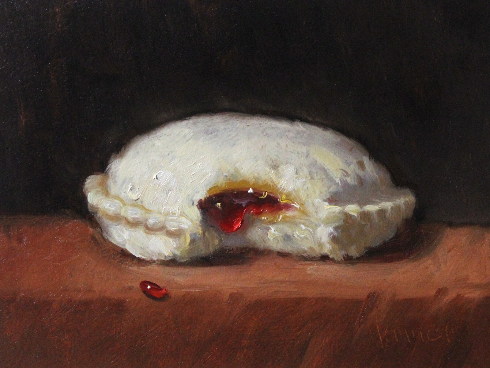 Uncrustable NOAH VERRIER Still life oil painting, Signed print