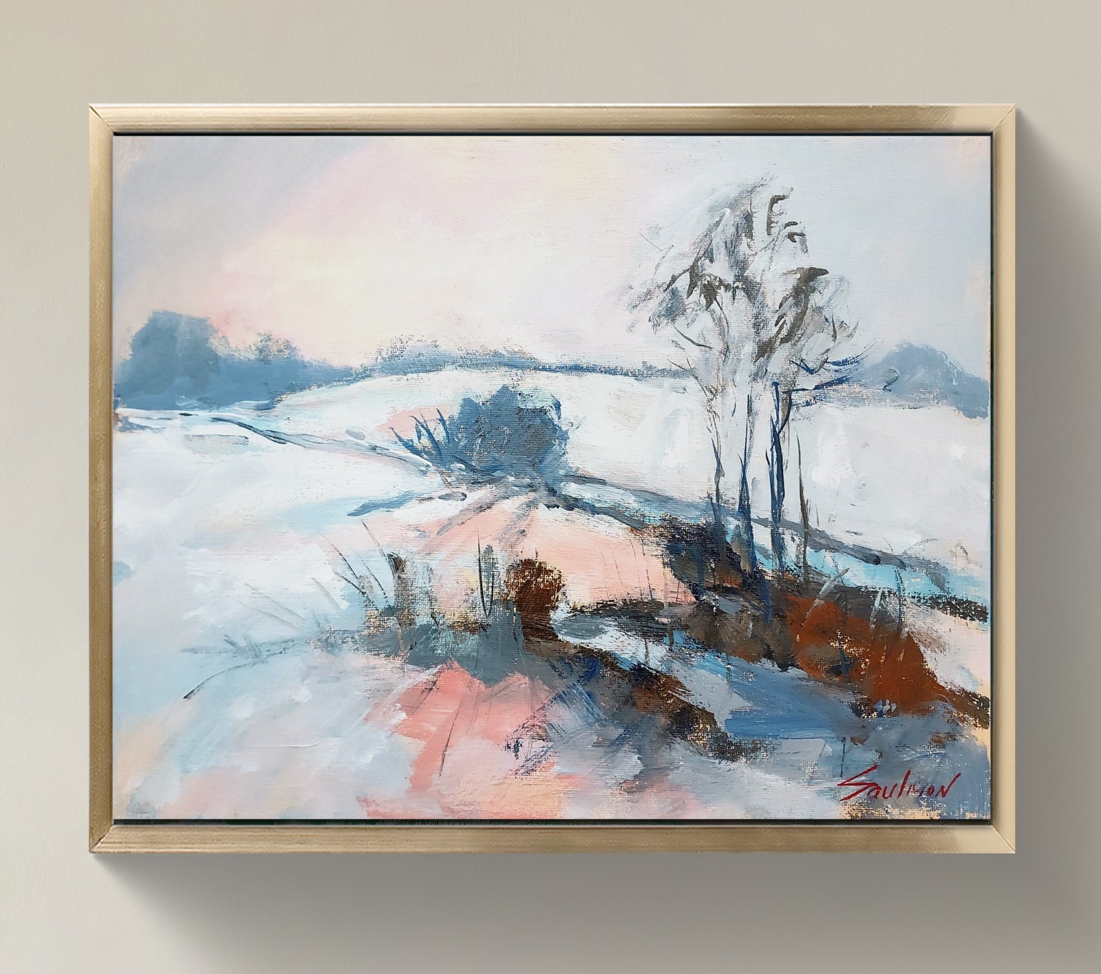 Original Impressionist Painting on 14×11 inch Canvas – Signed by the Artist