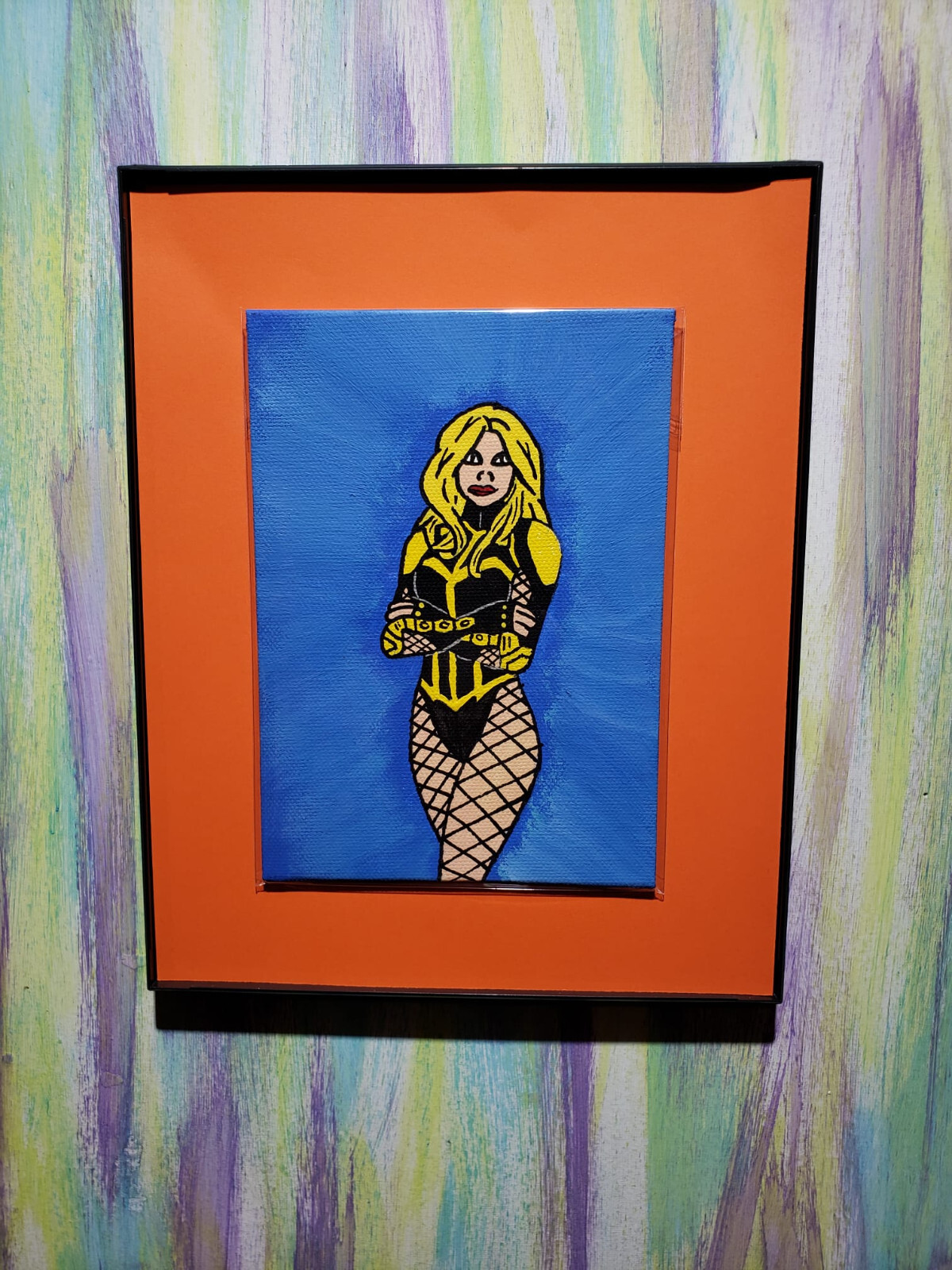 Hand Painted Tributes to DC Comics
