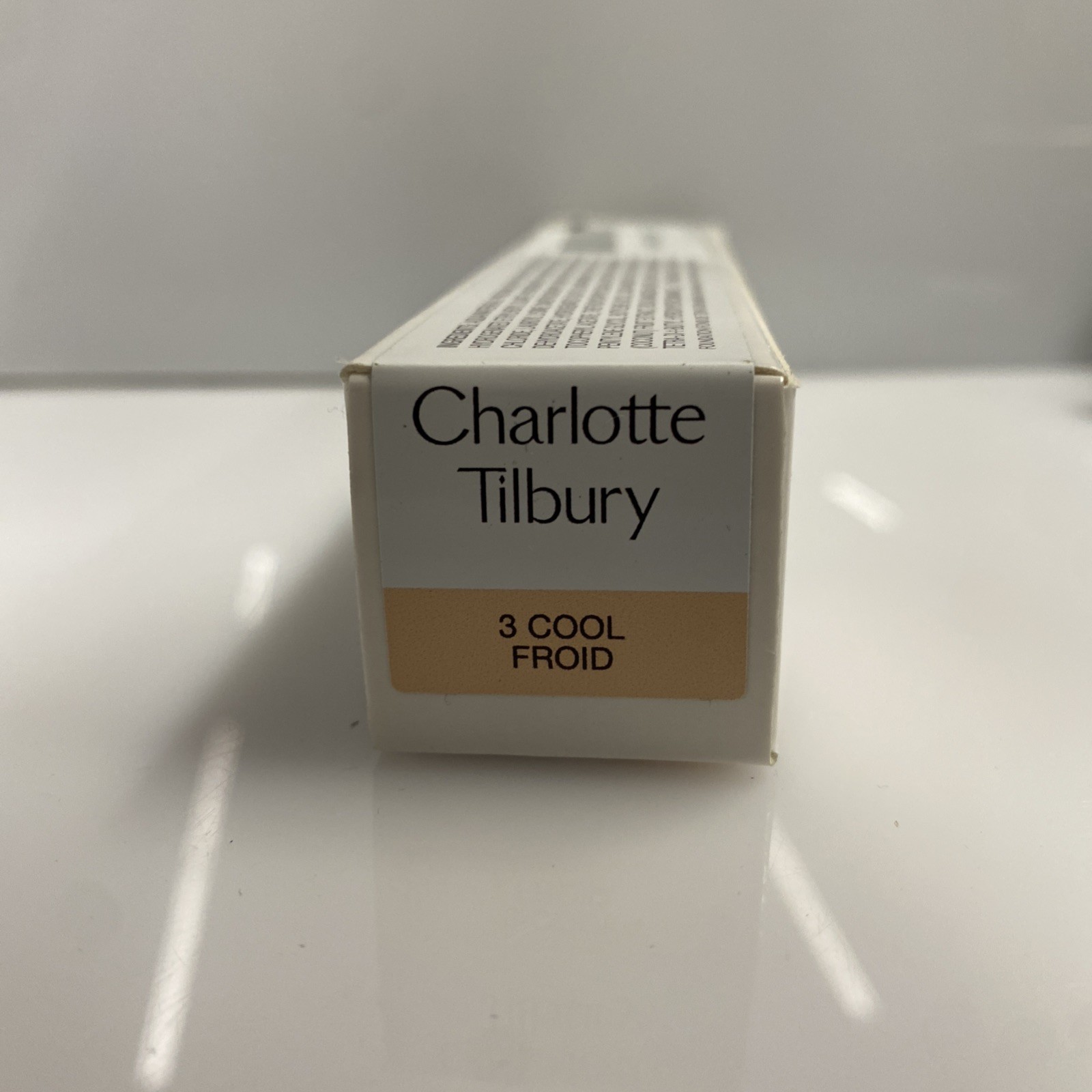 Charlotte Tilbury Beautiful Medium Coverage Foundation -3 Cool Froid -Open Box