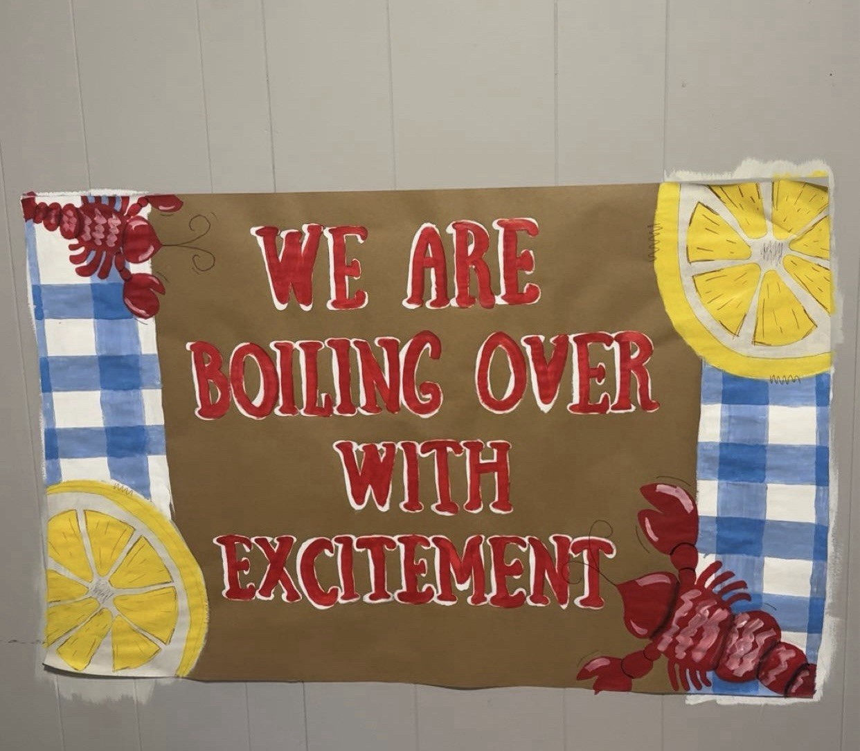 Custom hand painted banners for any occasion!