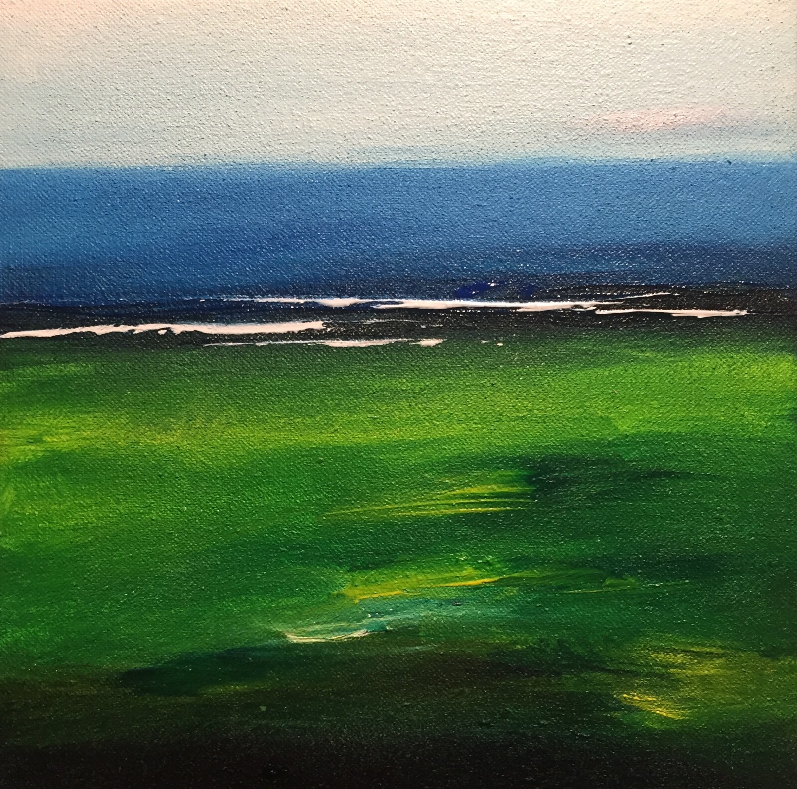 Original Painting Contemporary Abstract Original Gallagher Collectible Field…
