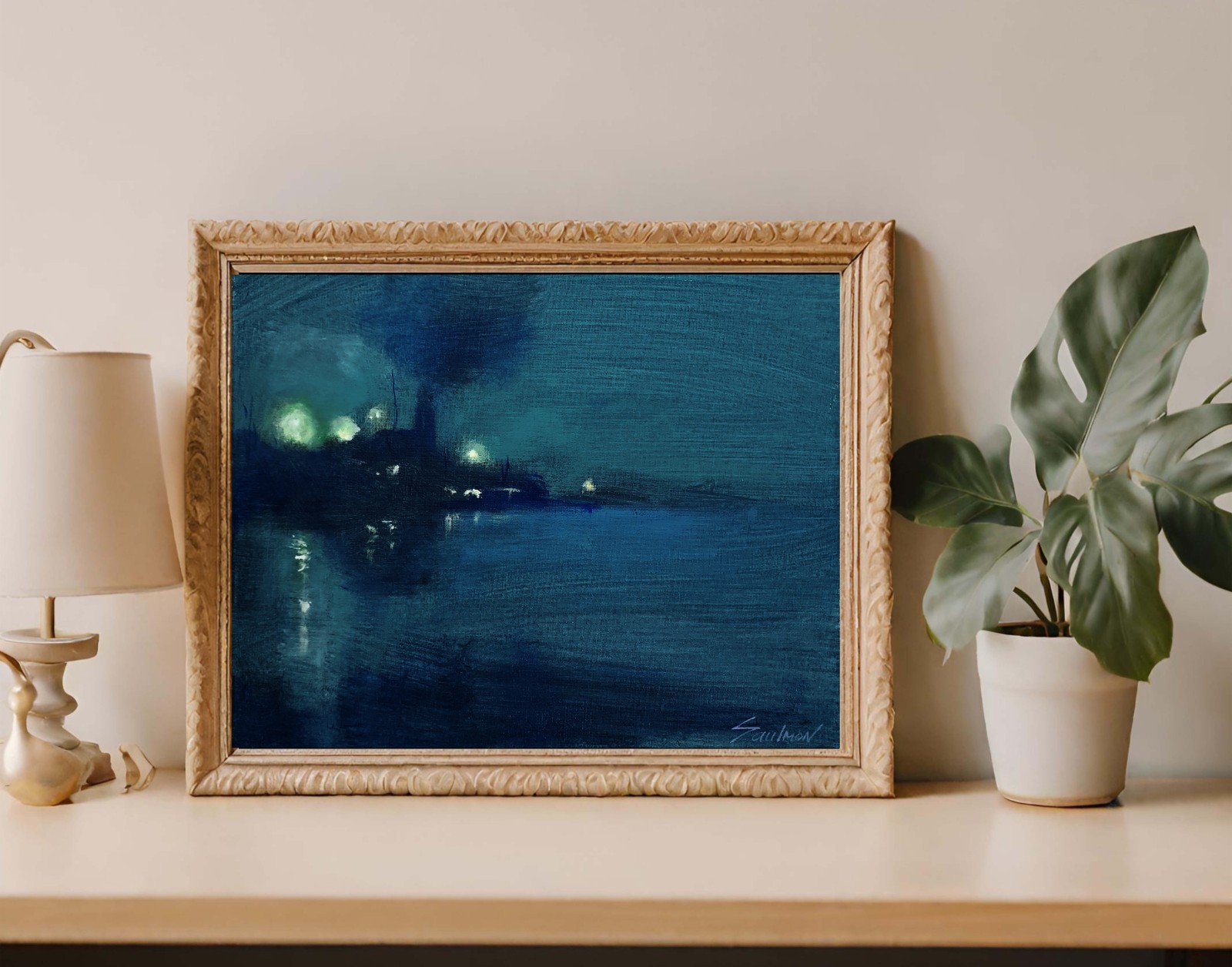 Original Impressionist Painting on 14×11 inch Canvas – Signed by the Artist