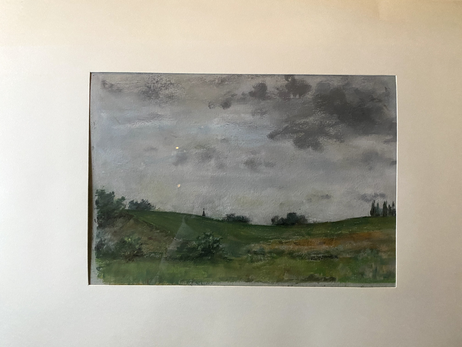 Franz Ehmke *1928-2018 DDR Painter °Schildower Berg 1989 Schildow Brandenburg