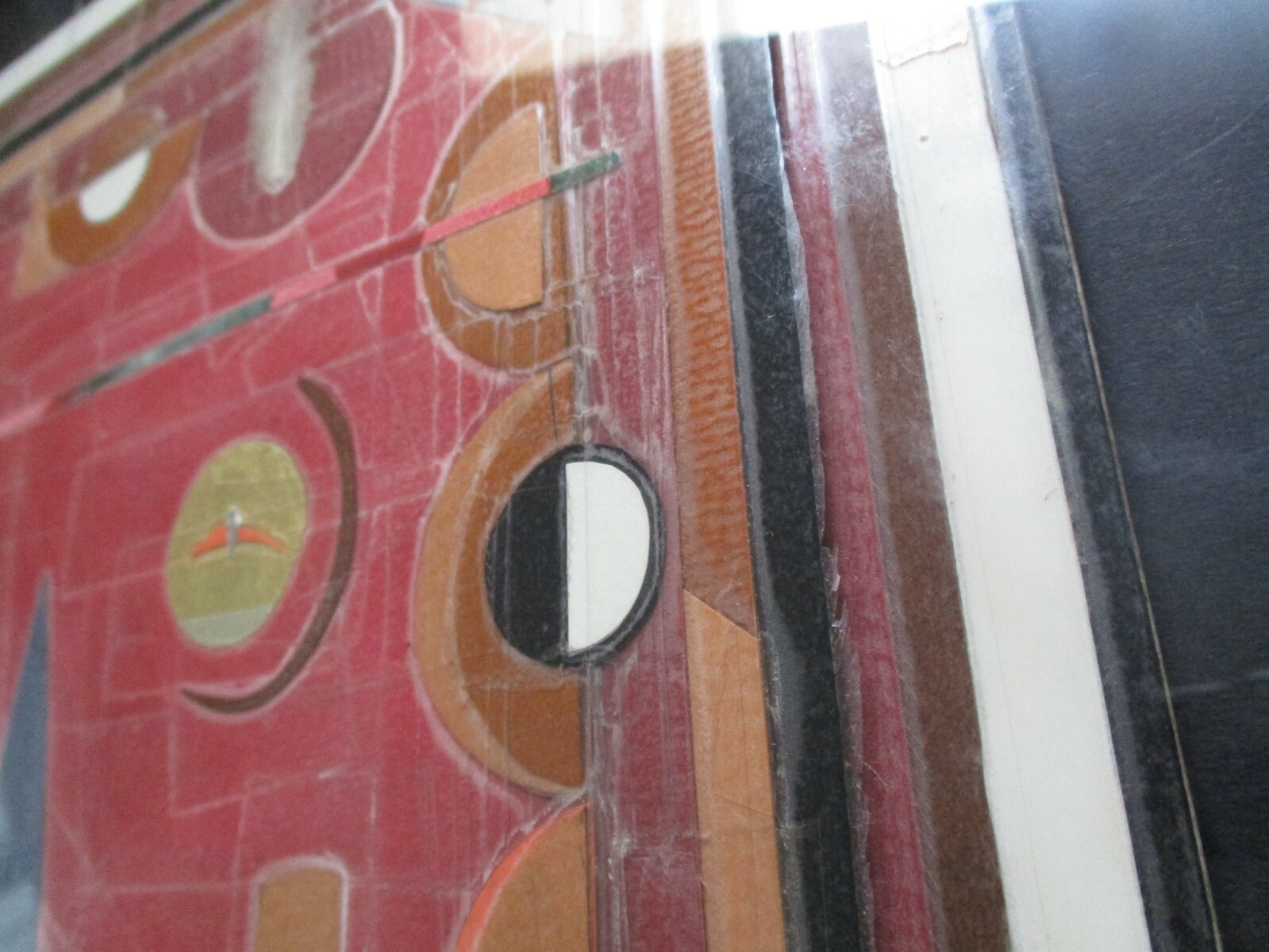 ROBERT CROSSON PAINTING COLLAGE ABSTRACT CUBIST CUBISM CONSTRUCTIVISM MODERNIST