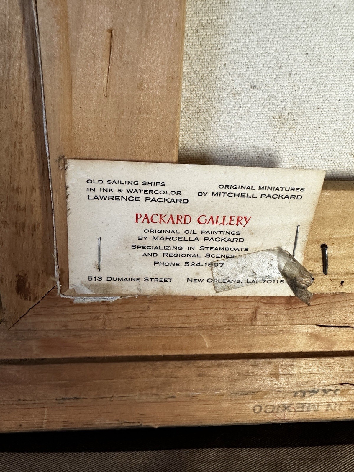 Painting By Marcella Packard Signed