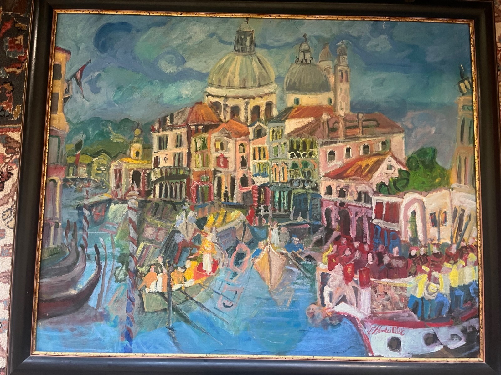 Saint George Majeur à Venise by Jean-françois Monteiller