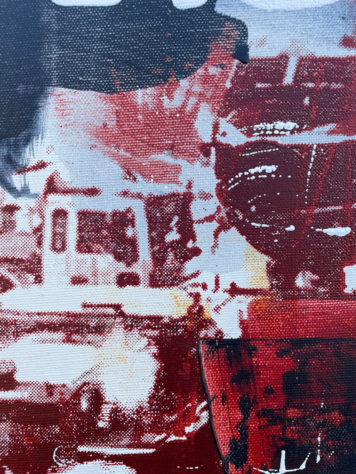 Christian Tangø (Danish *1959) Composition Abstract Modern Fantasy Pop Art