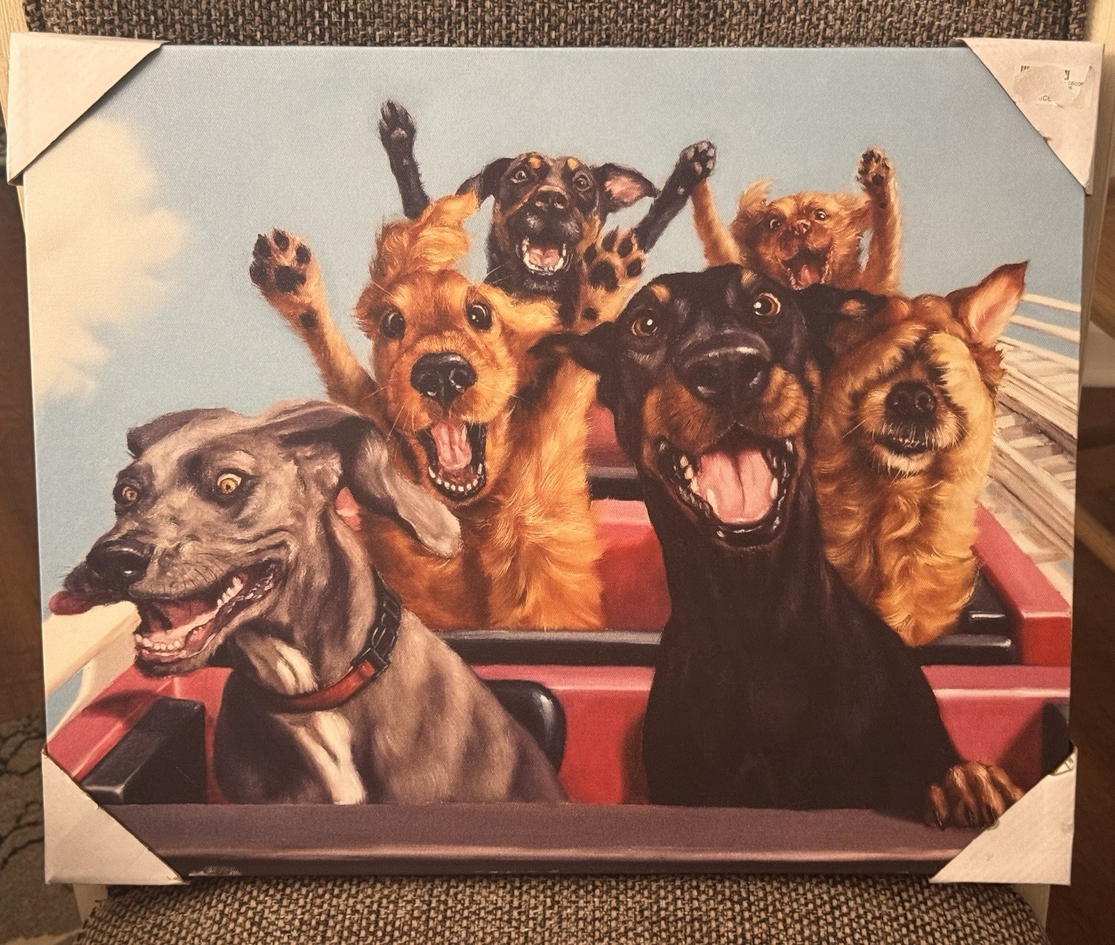 Thrill Seekers by Lucia Heffernan Gallery-Wrap Canvas Giclee Art (22 in x 28 in)