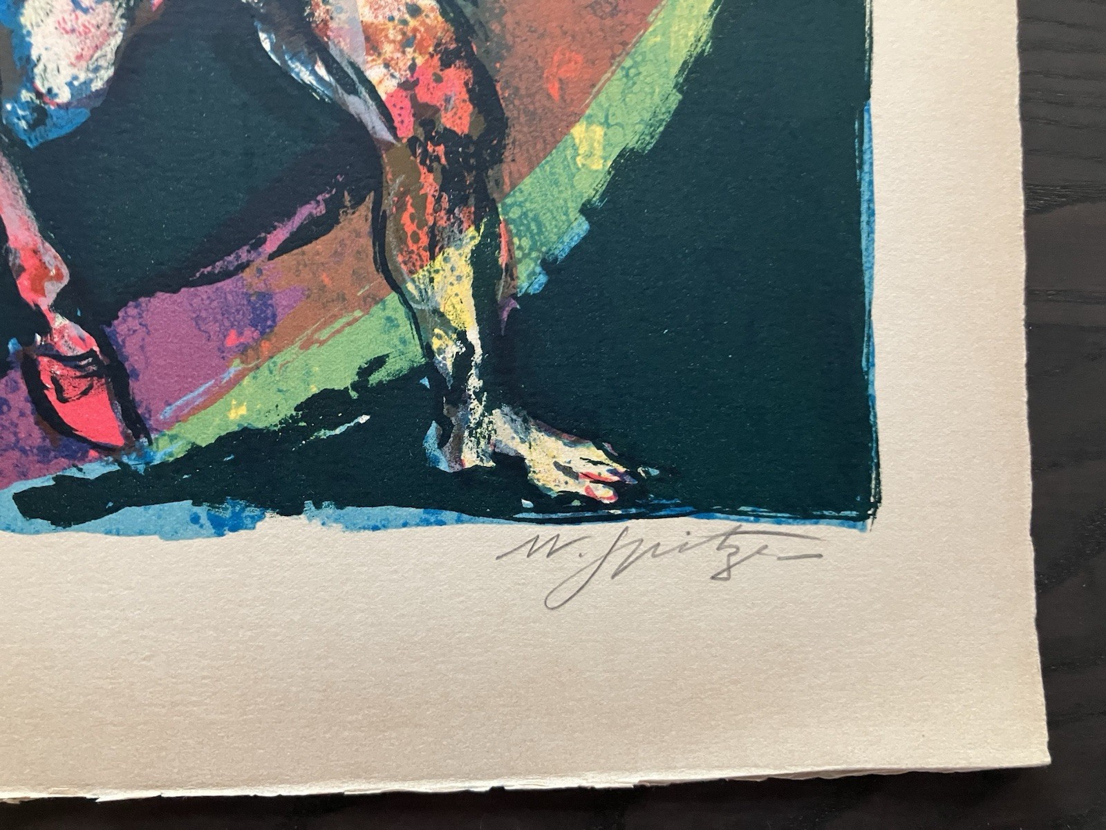 Walter SPITZER (1927-2021) ORIGINAL LITHO Signed Numbered 44/100 22×30