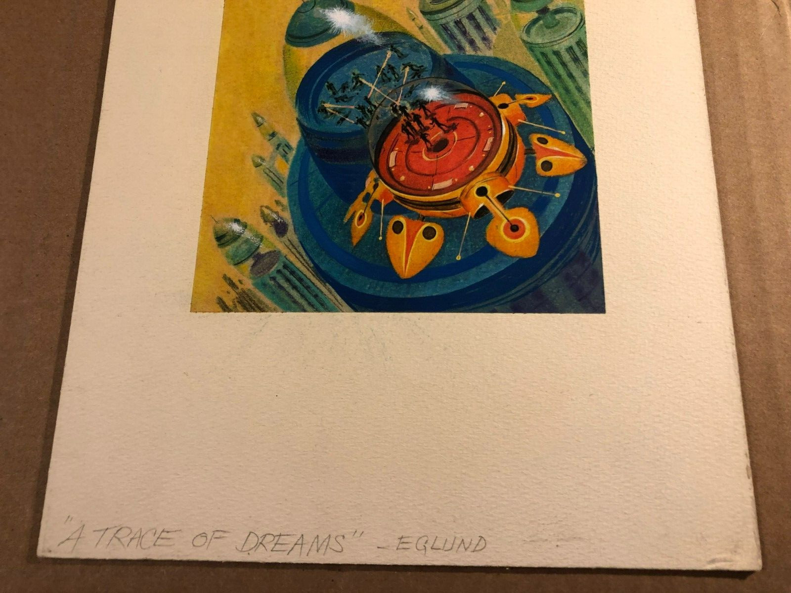 Davis Meltzer Original Published Paperback Cover Illustration Art Sci Fi ’72
