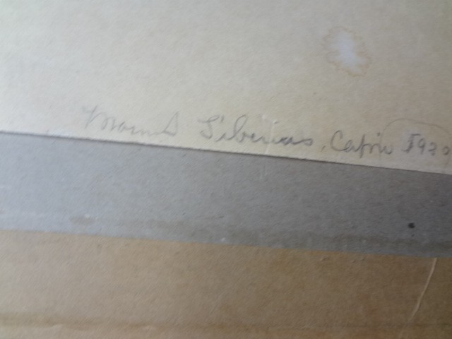 ALBERT BYRON OLSON…..1885-1940….COLORADO…….2 PENCIL DRAWINGS