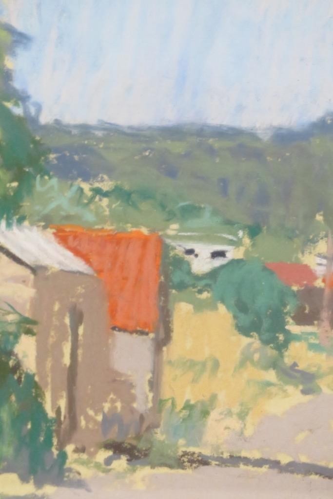 Alexander Cree (1929-2014) Impressionist oil painting French Landscape Seine
