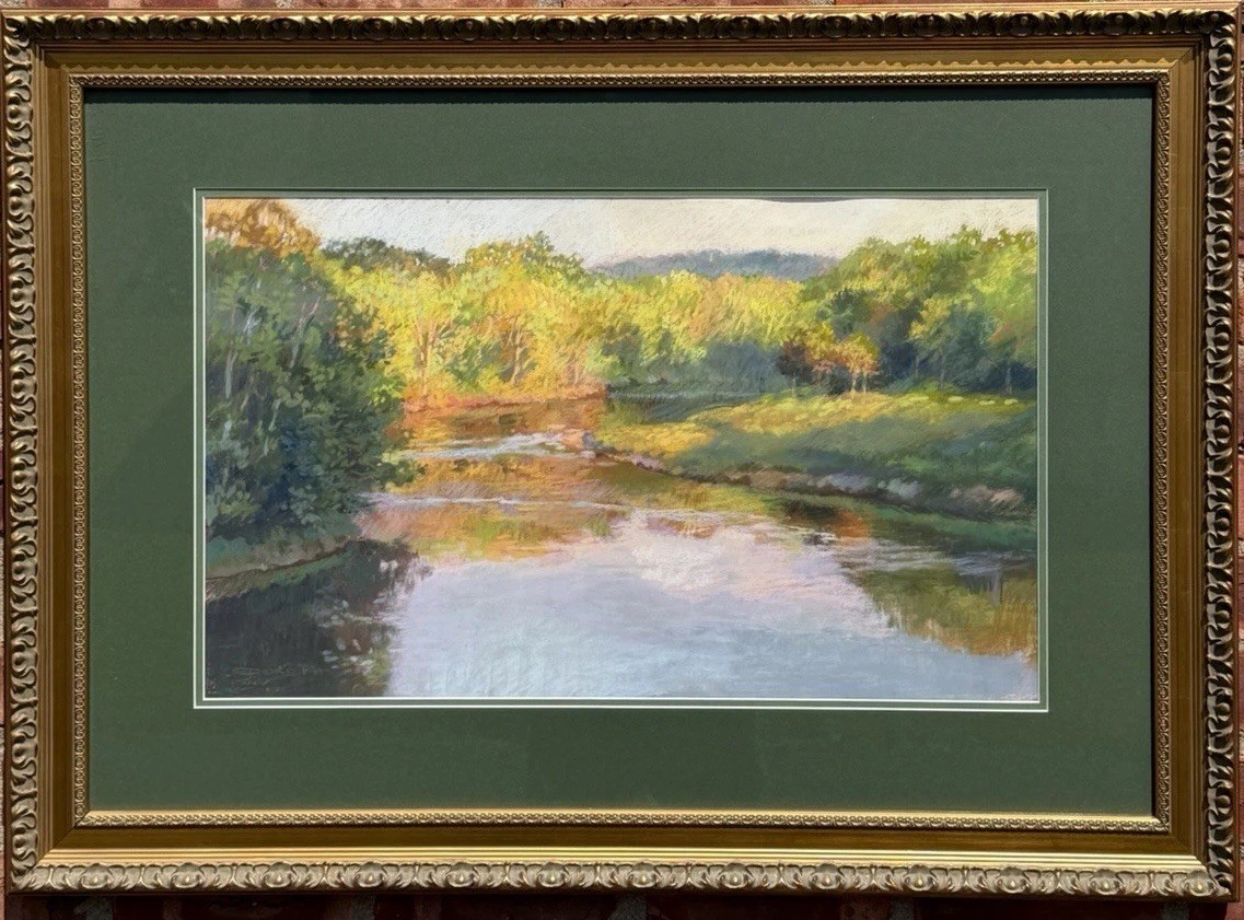 Pastel Society Of American Artist. Hudson Valley New York Landscape. Signed