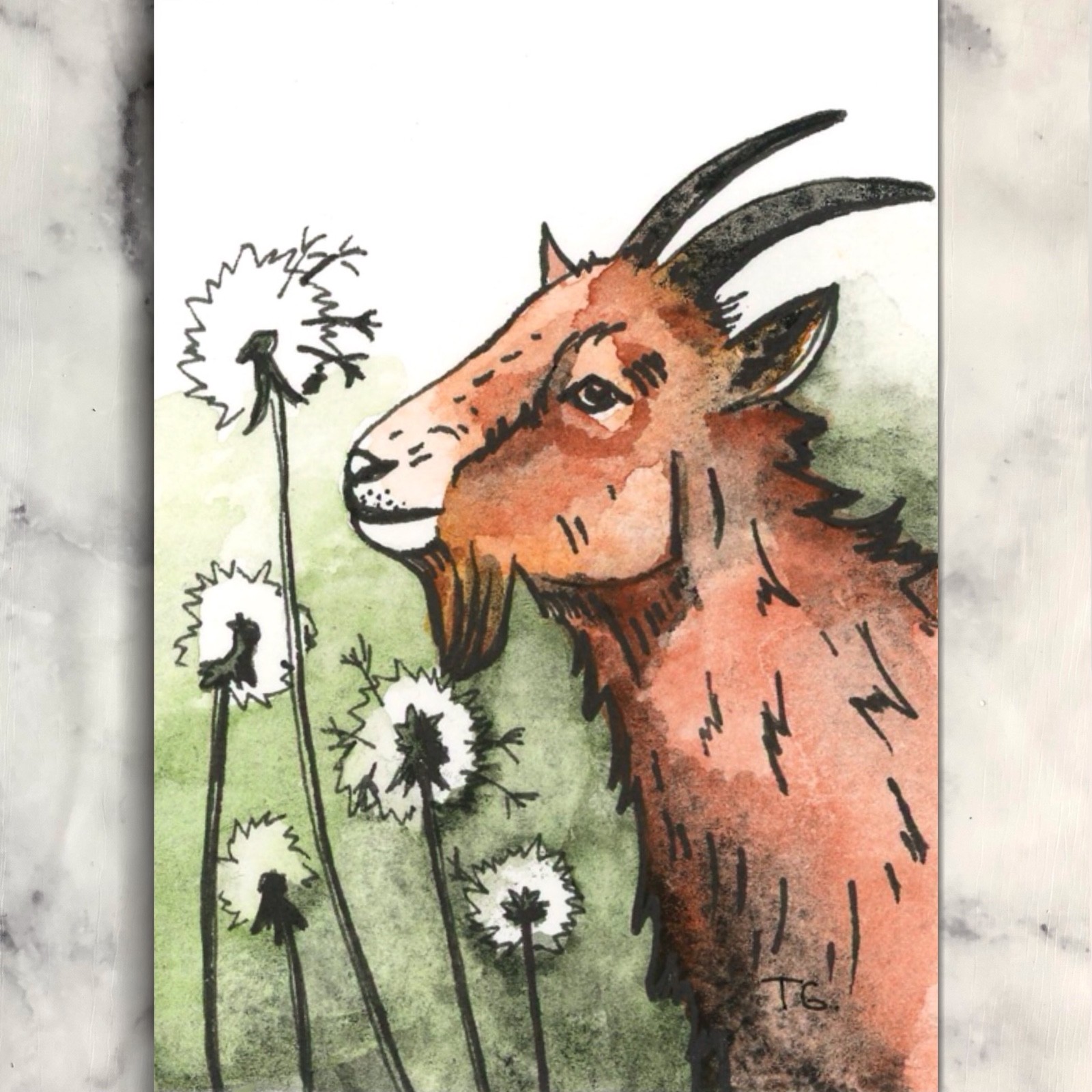 Original ACEO Art Card – Hand Painted Watercolor Miniature | OOAK Collectible
