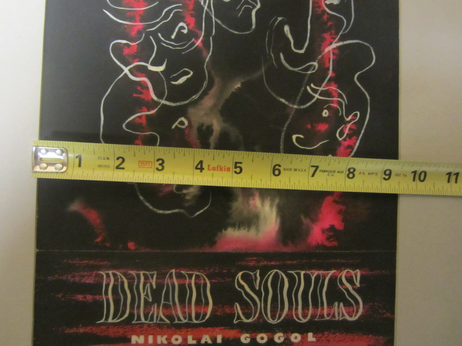 PROTOTYPE ADVERTISING ART PAINTING NYE PHARR DEAD SOULS NIKOLAI GOGOL
