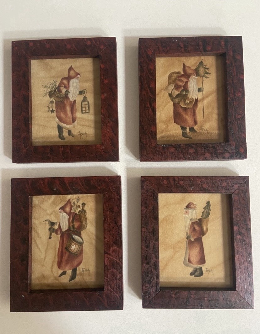 Ann Rea Signed Theorems Framed Original Paintings (4)