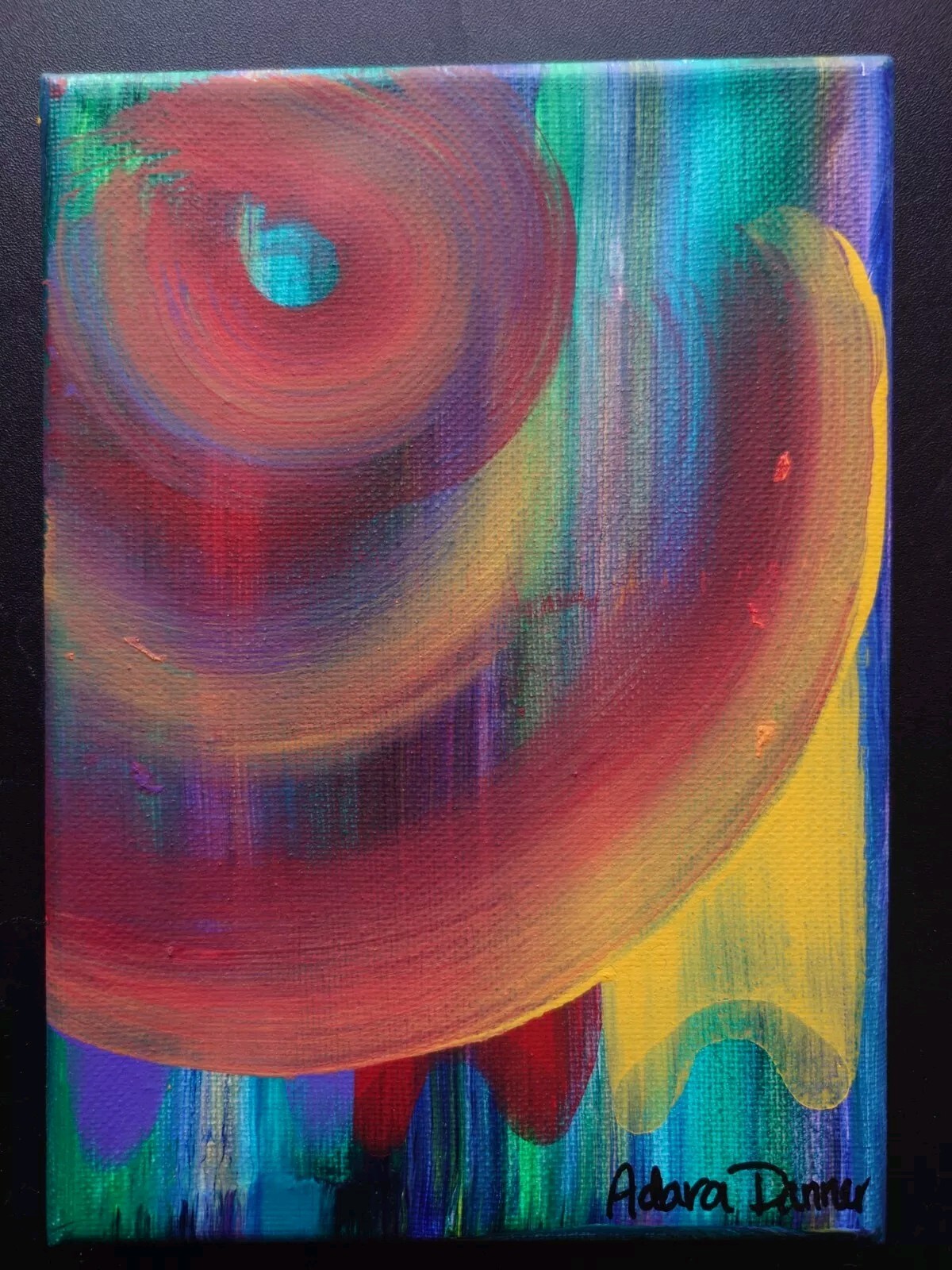 Untitled #6 Adara Danner Small Original Acrylic On Canvas