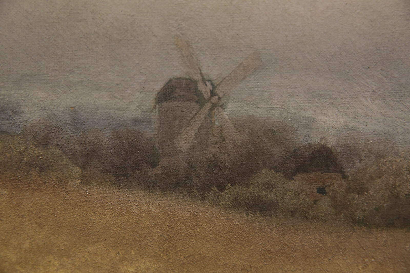 Twilight Romantic Landscape Painting att. to German-American Hermann Herzog