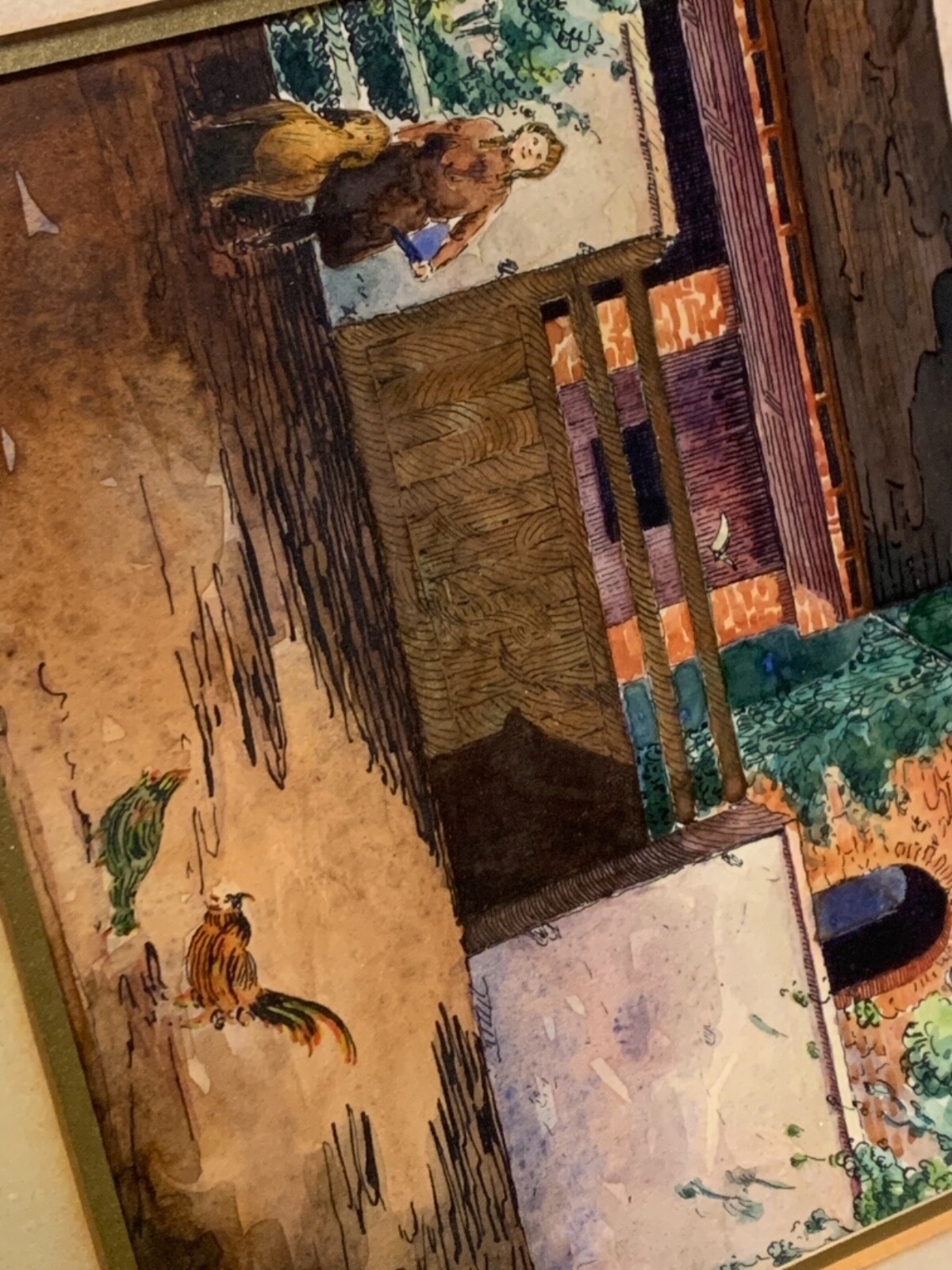 Watercolor R L Novak 1932