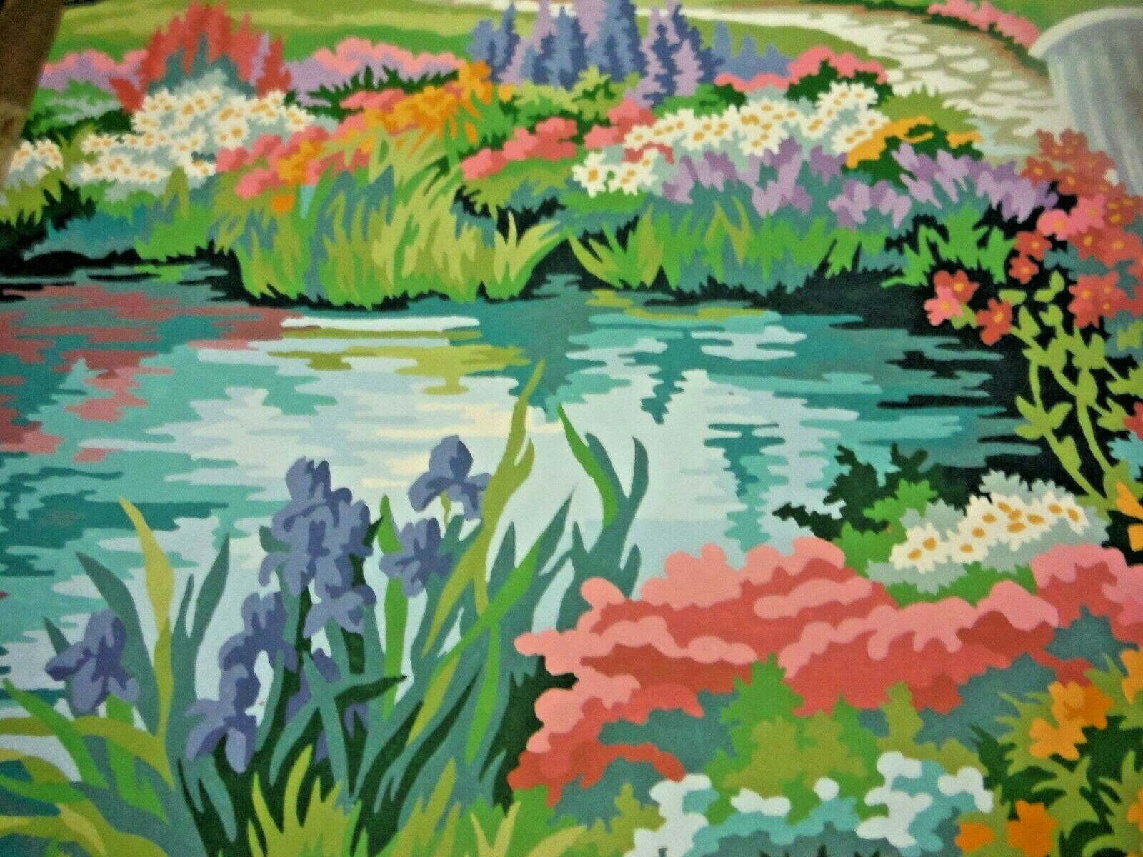 Finished Paintworks Dimensions Paint By Number English Cottage #91019 Unframed