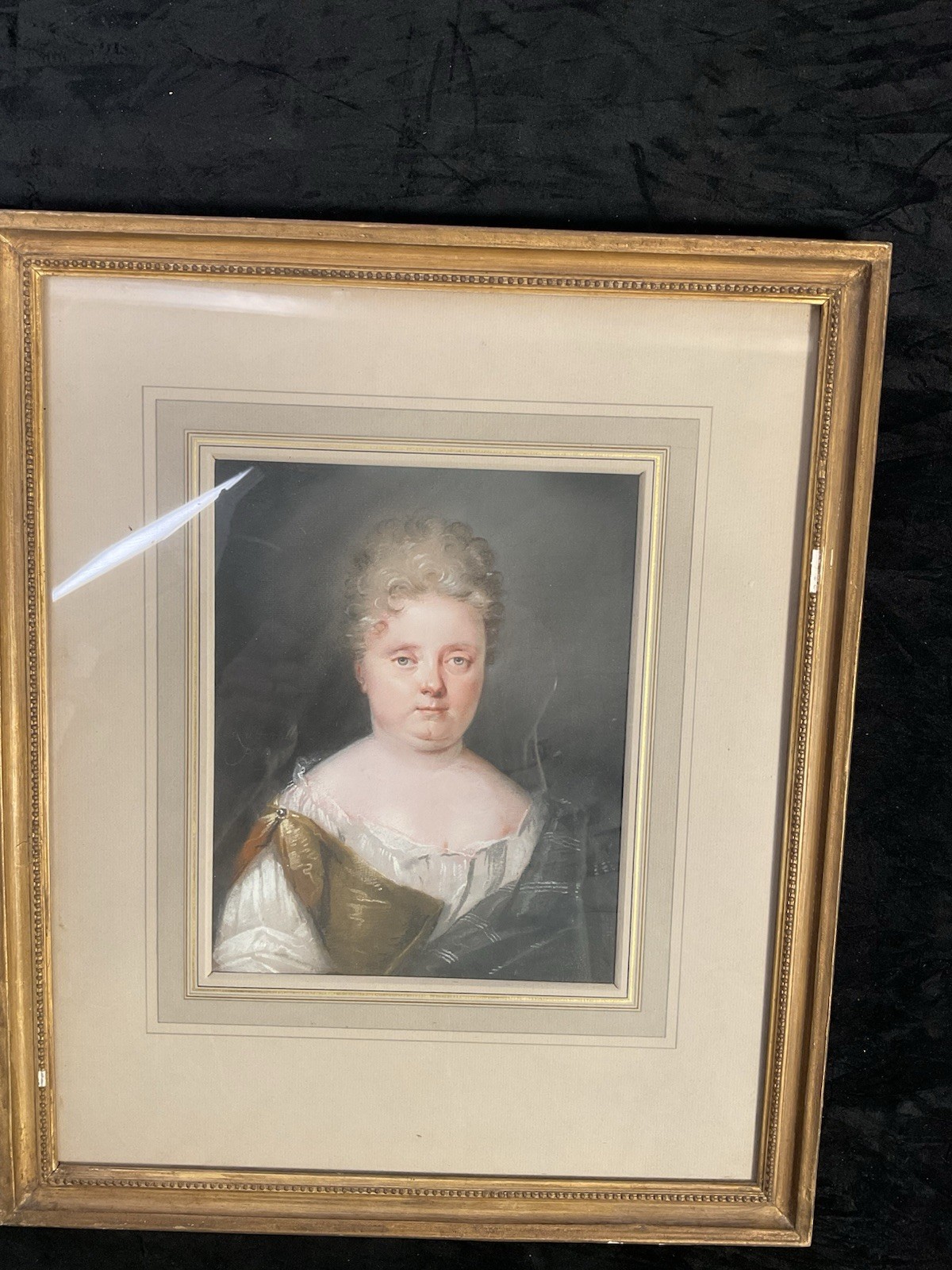 Important Pair Antique Pastels Attributed Edward Luttrell (1650–1724)