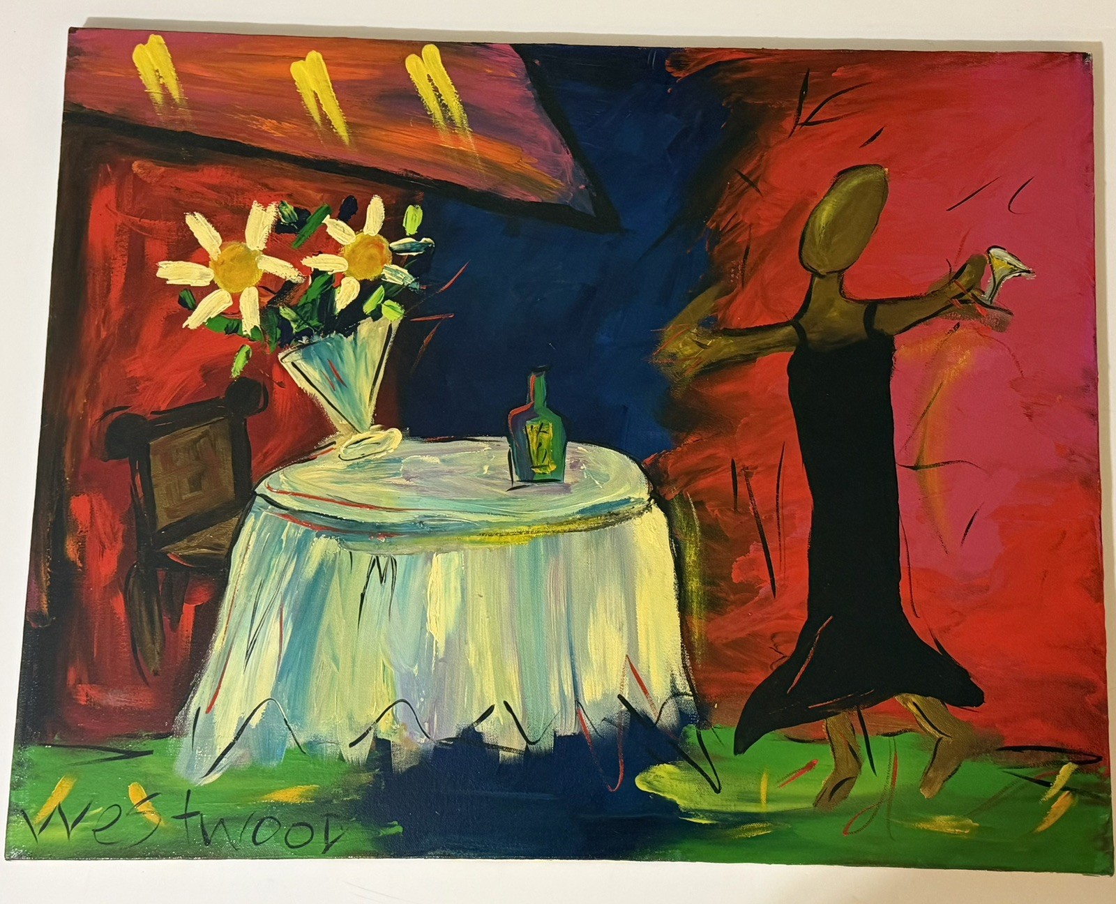 West Wood : Original, 22×28 in