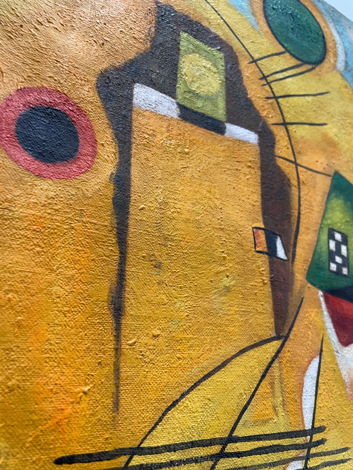 Wassily Kandinsky Painting – Abstract art – geometric art