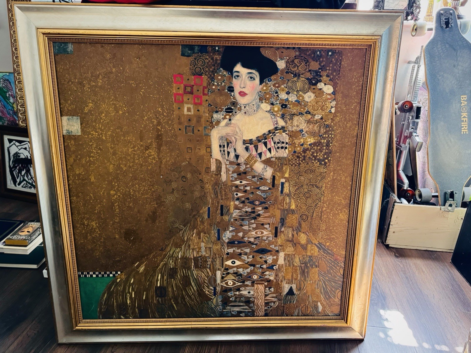 Gustav Klimt “Woman in Gold” FRAMED MUSEUM GRADE ART PIECE – MGM GRAND